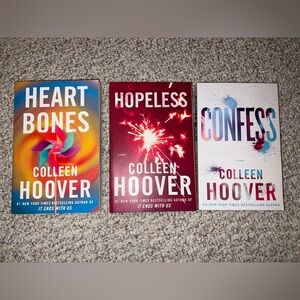 Set of 3 Colleen Hoover Novels